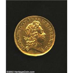 George I Gold 2 Guineas 1720, KM554, XF-AU, a choice coin with great eye appeal. The surfaces are su