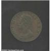 Image 1 : George II Halfpenny 1744, KM579.1, Nice XF with glossy brown surfaces. Important notice: We expect t