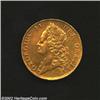 Image 1 : George II Gold 2 Guineas 1739, intermediate bust, KM578, Bold VF+, boldly struck details.Ex: Coin Ga