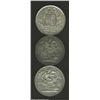 Image 2 : Victoria Crown 1845, KM741, plus Crowns 1822 F-VF Rim Bumps and 1902 VF-XF. 3 coins Important notice