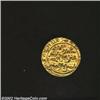 Sultans of Delhi Gold Tanka, circa 1400AD, style of Fr-242. Nice VF+, very bold details. Important n