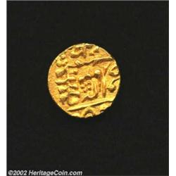 Jaipur. George V and Man Singh II Gold Mohur, KM163, 1925AD Year 4. Perfectly centered example with.