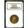 Image 1 : George III Gilt Half Penny 1805, KM147a, PF61 NGC. The reverse exhibits light handling. Important no