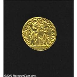 Venice. Paul Ranier Gold Zecchino, 1779-1789, C107, Bold XF. Well struck for the issue with hints of