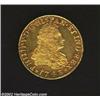 Image 1 : Philip V Gold 8 Escudos 1743MF, KM148, Virtually UNC with superb details and full mint brilliance. J
