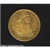Image 1 : Carlos IV Gold 8 Escudos 1796FM, KM159, VF+, luster in the peripheral legends.Ex: Kreisberg June 28,
