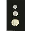 Reduced Weight Silver Types: 10, 20 and 50 Centavos 1919, KM429, 436 and 446. All three scarce types