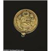 Image 2 : Gold 100 Soles 1965, in a fine gold bezel. The coin is BU and appears to be undamaged by the bezel..