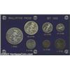 Proof Set 1903, KM-PS1, A scarce and popular set. The Peso exhibits considerable handling, while the