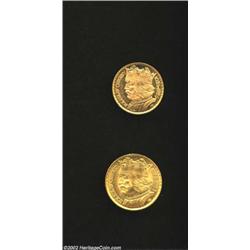 Gold 10 and 20 Zlotych 1925, Y32 and Y33. Choice BU pair. Important notice: We expect to be auctioni