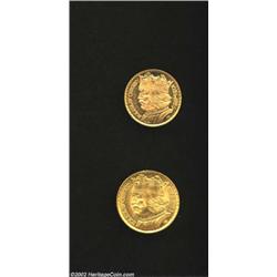 Gold 10 and 20 Zlotych 1925, Y32 and Y33. Choice BU pair. Important notice: We expect to be auctioni