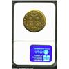 Image 2 : Peter II Gold 4000 Reis 1689, KM156, MS64 NGC, one of the scarcer issues of the type and an impeccab