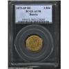 Image 1 : Alexander II Gold 3 Roubles 1875-SP HI, Y26, AU58 PCGS, very scarce type. Important notice: We expec