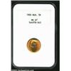 Image 1 : Nicolas II Gold 5 Roubles 1900, Y62, MS67 NGC. A superb little coin fully deserving the high MS desi