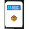 Image 2 : Nicolas II Gold 5 Roubles 1900, Y62, MS67 NGC. A superb little coin fully deserving the high MS desi