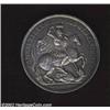 Image 1 : Karl XI silver medal 1671, St. George slaying dragon with date below/Crowned C's in chain, Hildebran