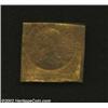Trial Strike of the Baht 1962, Y84, obverse and reverse strikes on a square aluminum-bronze planchet