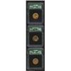 Mideast Trio: Iran Gold Pahlavi 1339SH (1960), AU58 ICG, Saudi Arabia Gold Guinea 1370AH, MS67 ICG a