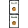 Certified European Gold: Netherlands 10 Gulden 1879, MS63 ANACS and Russia 10 Roubles 1899, AU Detai