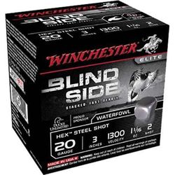 Win SBS2032 Supreme Elite Blindside 20 ga 3" 1-1/8 oz 2 Shot 500 Rounds UPC # 20892020764