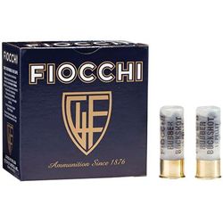 Fiocchi 12LERBK Rubber Buck 12 ga 2.75" 15 Pellets 00 Buck Shot 250 Rounds 762344005225 1-case