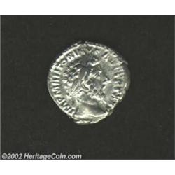 Marcus Aurelius, 161-180 A.D., AR denarius (2.88 g), 170/1 A.D. Laureate head right/ PRIM DECEN NALE