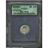 Pertinax, 193 A.D., AR denarius, Laureate head right/Laetitia, holding wreath, sceptre, standing lef