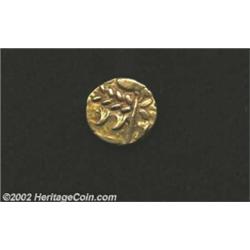 Celtic Britain, The Corieltauvi, 45-10 B.C., North-East Coast AV stater (5.97 gm.), Stylized laureat