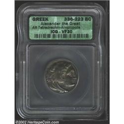 Macedon, Kings of. Alexander the Great, 336-323 BC, AR tetradrachm, Amphipolis Mint, 336-323 BC. Hea