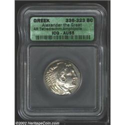 Macedon, Kings of. Alexander the Great, 336-323 BC, AR tetradrachm, Amphipolis Mint, 336-323 BC. Hea