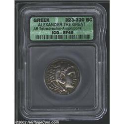 Macedon, Kings of. Alexander the Great, 336-323 BC, AR tetradrachm, Amphipolis Mint, 323-320 BC. Hea