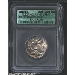 Macedon, Kings of. Alexander the Great, 336-323 BC, AR tetradrachm, Citium Mint, 325-320 BC. Head of