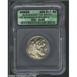 Macedon, Kings of. Alexander the Great, 336-323 BC, AR tetradrachm, Tarsos Mint, 323-317 BC. Head of