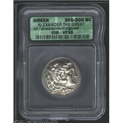 Macedon, Kings of. Alexander the Great, 336-323 BC, AR tetradrachm, Antigonas Mint, 305-300 BC. Head