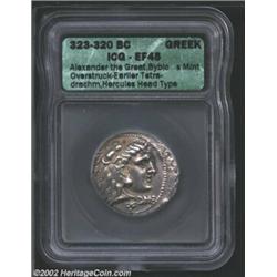 Macedon, Kings of. Alexander the Great, 336-323 BC, AR tetradrachm, Berytus Mint, 323-320 BC. Head o