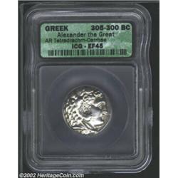 Macedon, Kings of. Alexander the Great, 336-323 BC, AR tetradrachm, Carrhae Mint, 305-300 BC. Head o