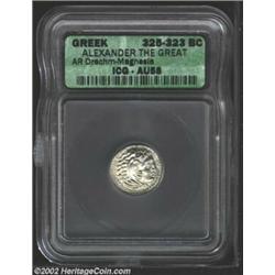 Macedon, Kings of. Alexander the Great, 336-323 BC, AR drachm, Magnesia Mint, 325-323 BC. Head of yo