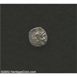 Macedon, Kings of. Alexander the Great, 336-323 BC, AR obol (.64 gm.), Sidon mint, Circa 333-305 B.C