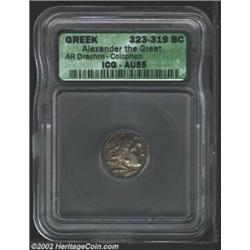 Macedon, Kings of. Philip III, Arrhidaeus, 323-319 BC, AR drachm, Kolophon Mint, 323-319 BC. Head of