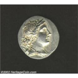 Aiolis, Myrina, 2nd Century BC, AR tetradrachm, (16.9 gm.), Diademed bust of Artemis right, bow and.