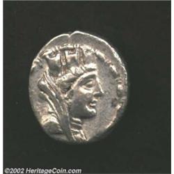 Phoenicia, Laodicaea, 1st c. B.C., AR tetradrachm (14.57 gm.), Turreted bust of Tyche right/Zeus, ho