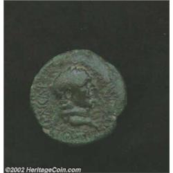 Moesia Inferior, Tomis. Vespasian, Titus and Domitian, 69-79 A.D., AE 18 (4.97 g). Laureate head of.