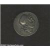 Albinus Bruti, Circa 48 B.C., AR denarius (3.54 gm.), Helmeted head of Mars right/ Shields between c