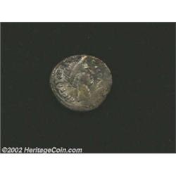 Julius Caesar, 46-45 BC, AR denarius, (3.3 gm.), Laureate veiled head of Caesar right/Venus standing