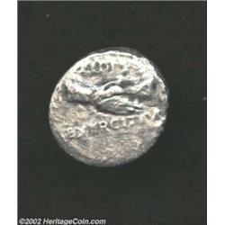 The Civil Wars, 69 A.D., AR denarius (2.51 g). Clasped hands/ Concordia standing left holding grain-