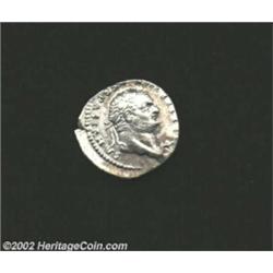 Titus as Caesar, 69-79 A.D., AR denarius (3.27 g), 76 A.D. Laureate head right/ Eagle standing right