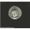 Macrinus, 217-218 A.D, AR denarius (2.74 gm.), Laureate, cuirassed bust right/Fides, holding two sta