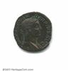 Severus Alexander, 222-235 A.D., AE sestertius (16.15 g), 231 A.D. Laureate bust right, drapery over
