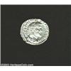 Maximinus I, 235-238 AD, AR denarius, (3.0 gm.) Laureate, draped and cuirassed bust right/ Pax stand