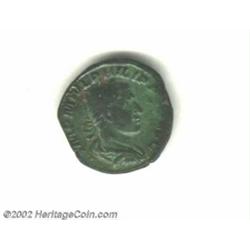 Philip I, 244-249 A.D., AE sestertius (19.96 g). Laureate, draped and cuirassed bust right/ Liberali